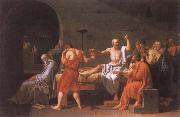 Jacques-Louis  David The Death of Socrates china oil painting reproduction